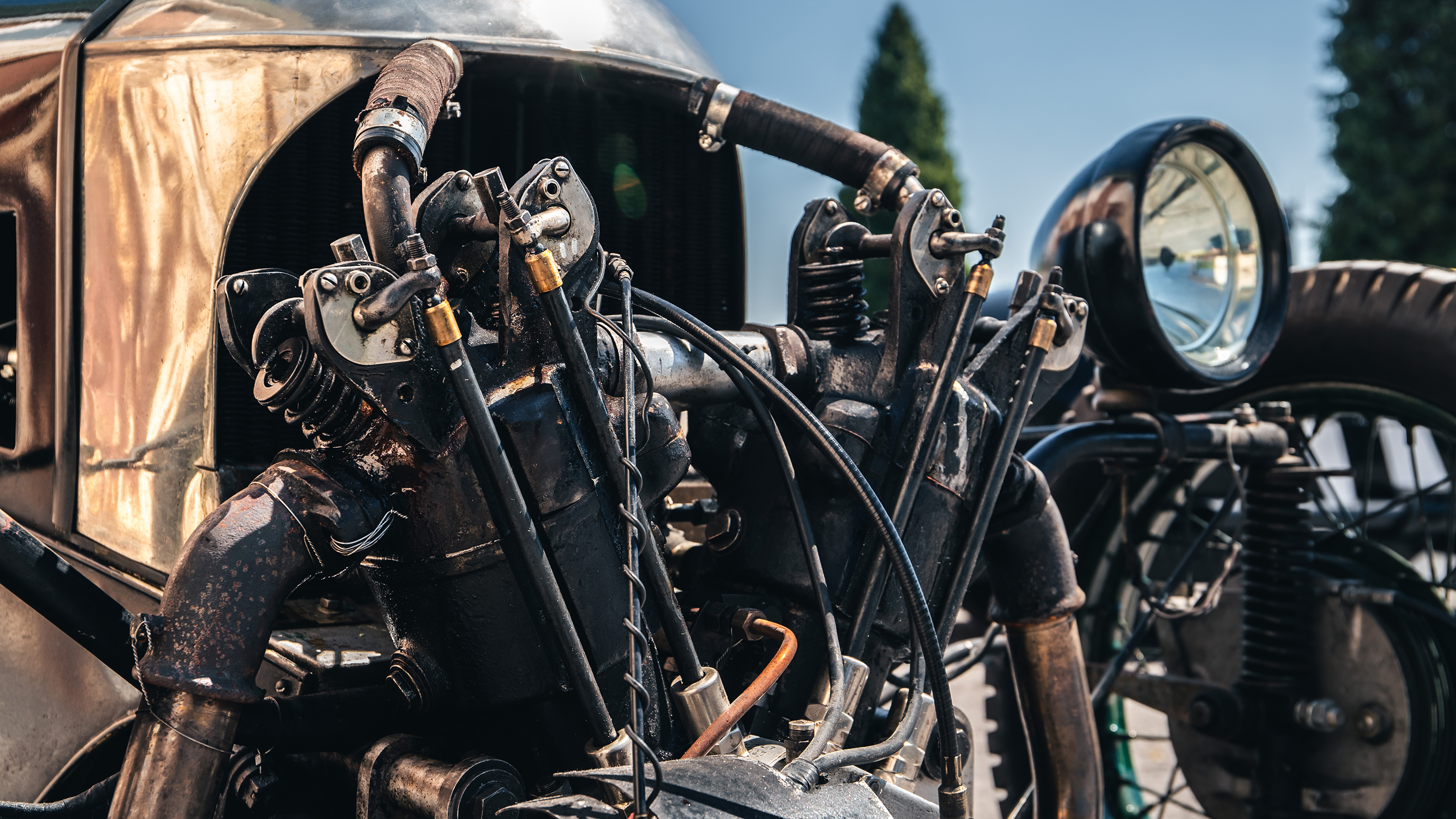 1928 Morgan Super Aero v-twin engine