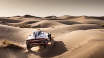 The Audi RS Q e-tron will race in the Dakar Rally