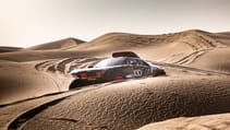 The Audi RS Q e-tron will race in the Dakar Rally