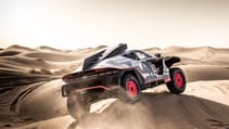 The Audi RS Q e-tron will race in the Dakar Rally