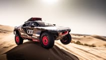 The Audi RS Q e-tron will race in the Dakar Rally