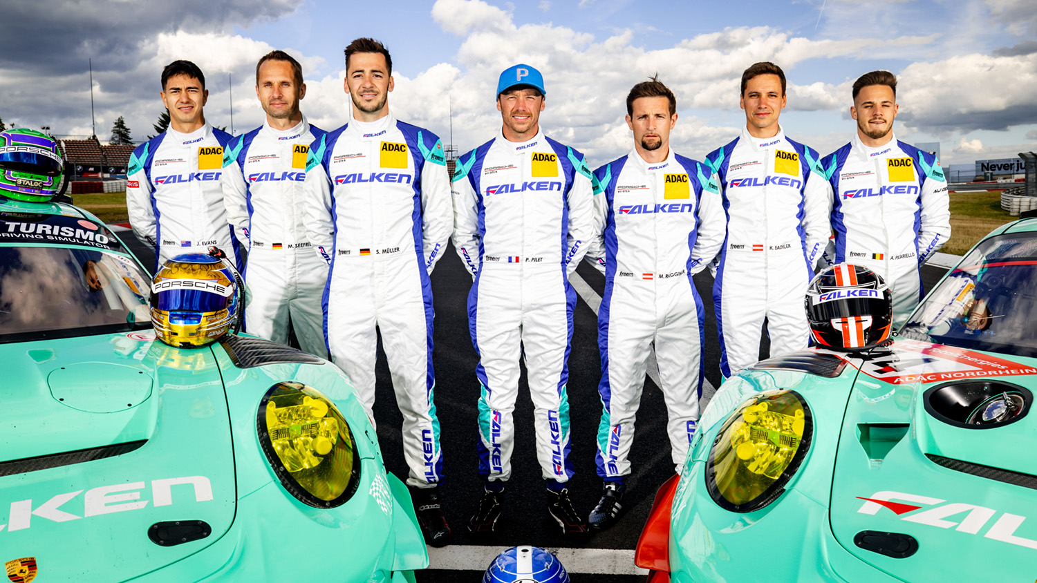 Falken drivers at the N24 2022