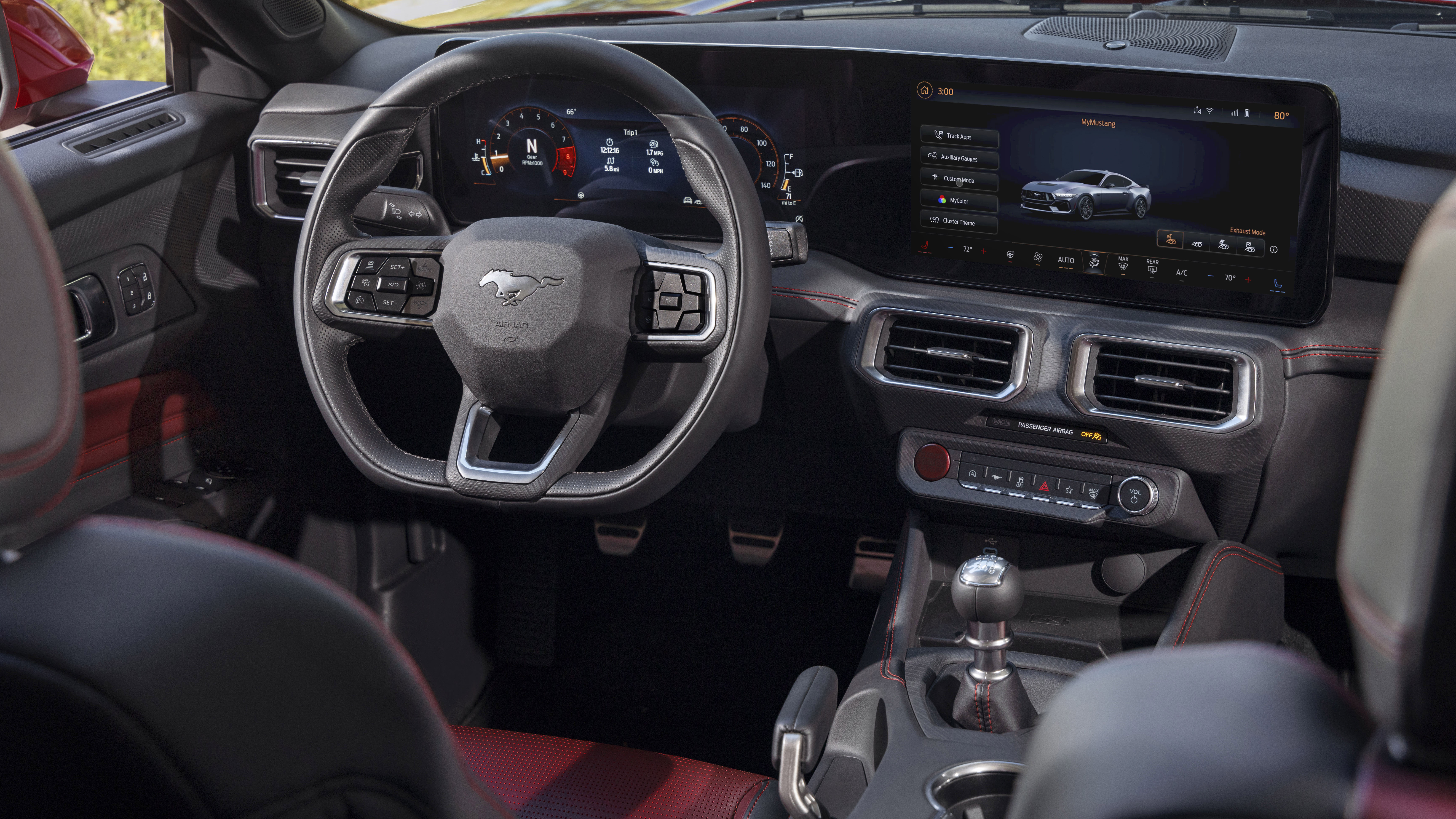 2024 Ford Mustang interior