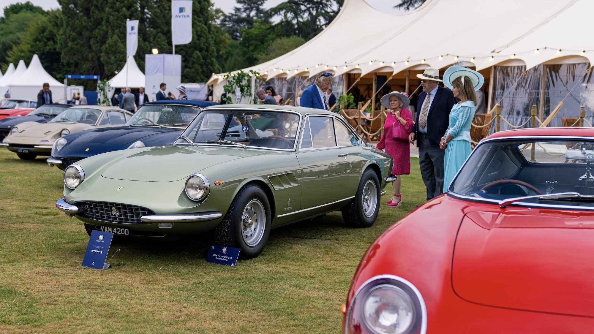 Ferrari 330 GTC restored