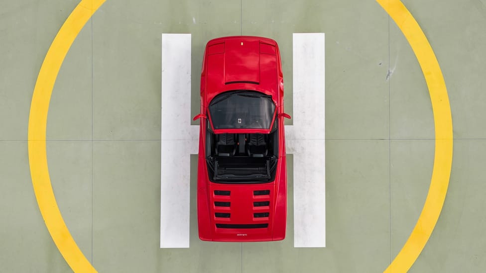 Ferrari Testarossa Spider: by Pininfarina, from Outrun!