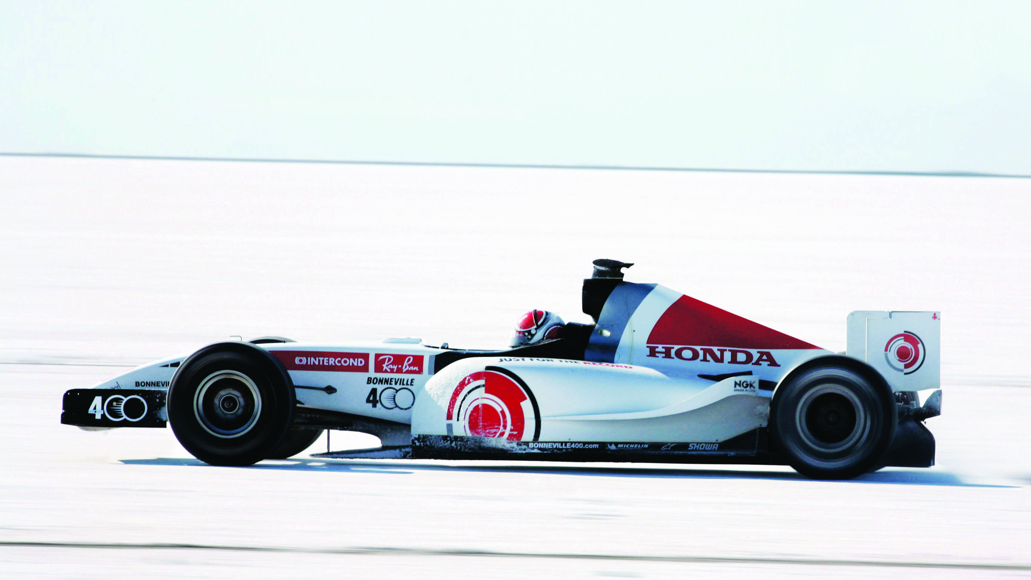 Honda F1 Bonneville Salt Flats Top Gear