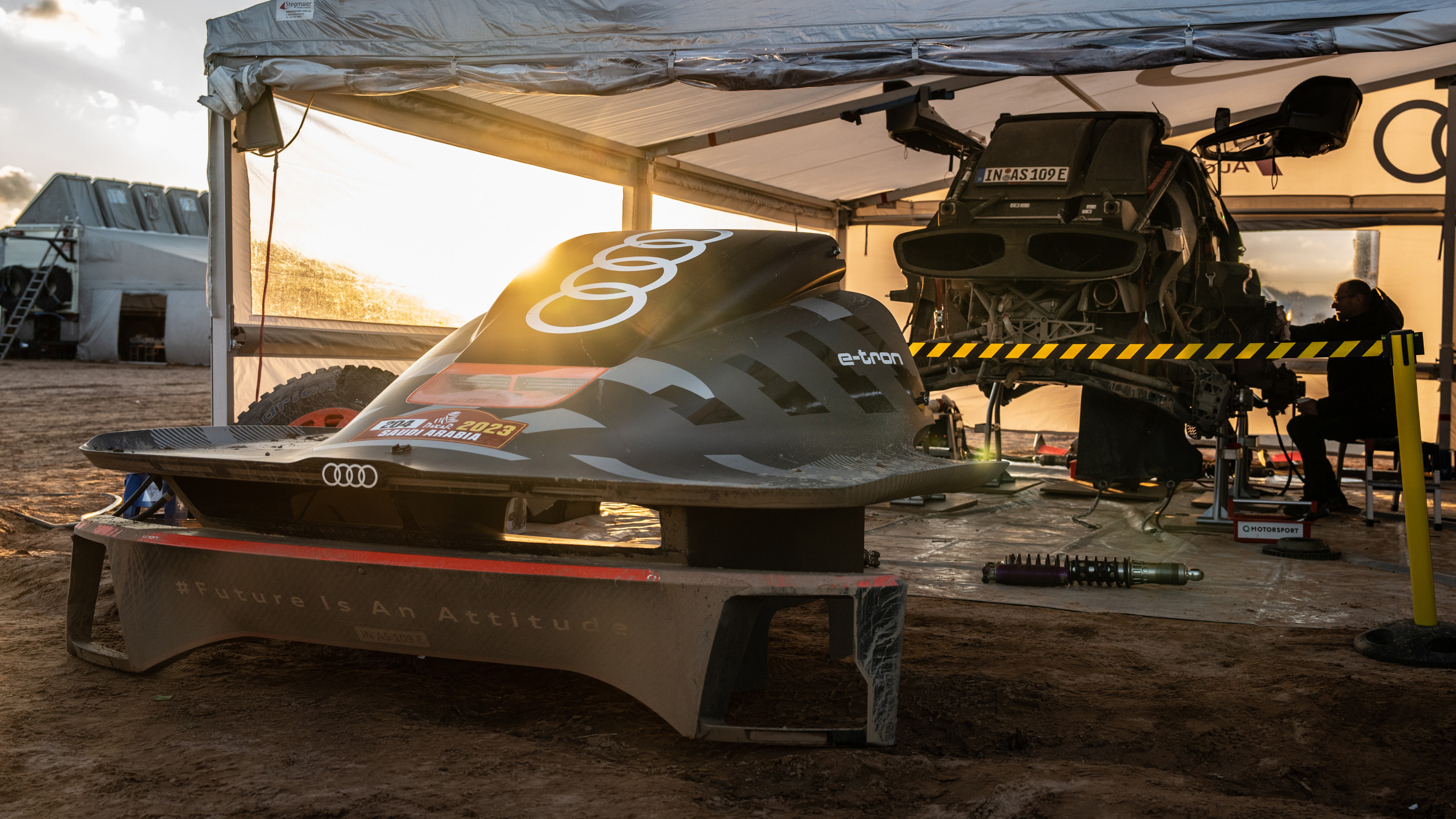 Audi Dakar 2023 Engineering RS Q e-tron