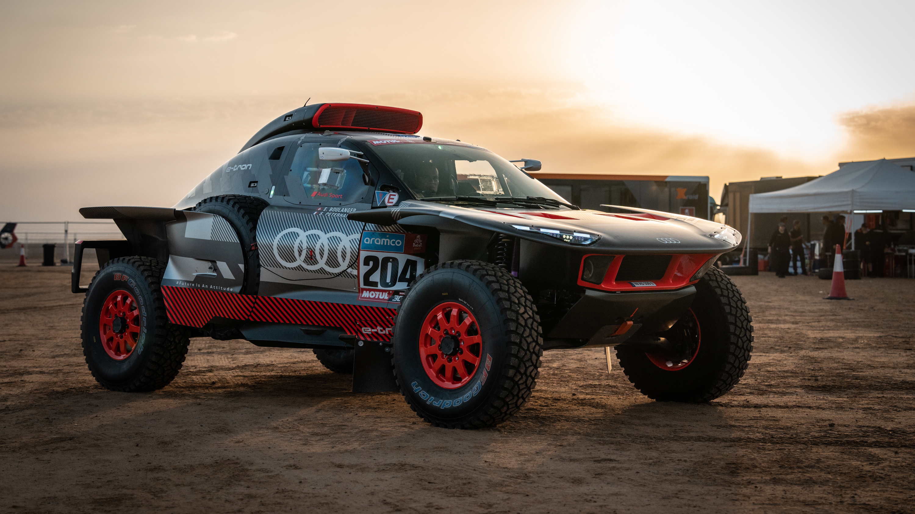 Audi Dakar 2023 Shakedown