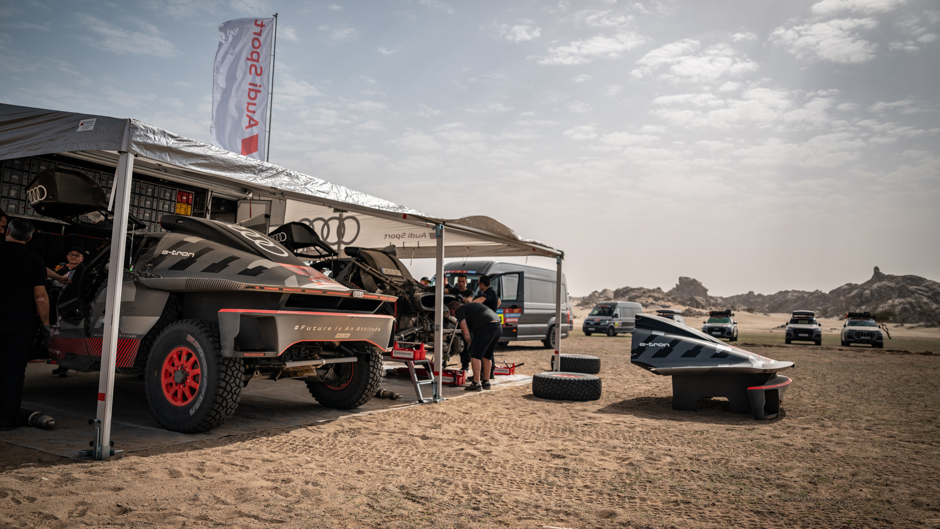 Audi Dakar 2023 Shakedown