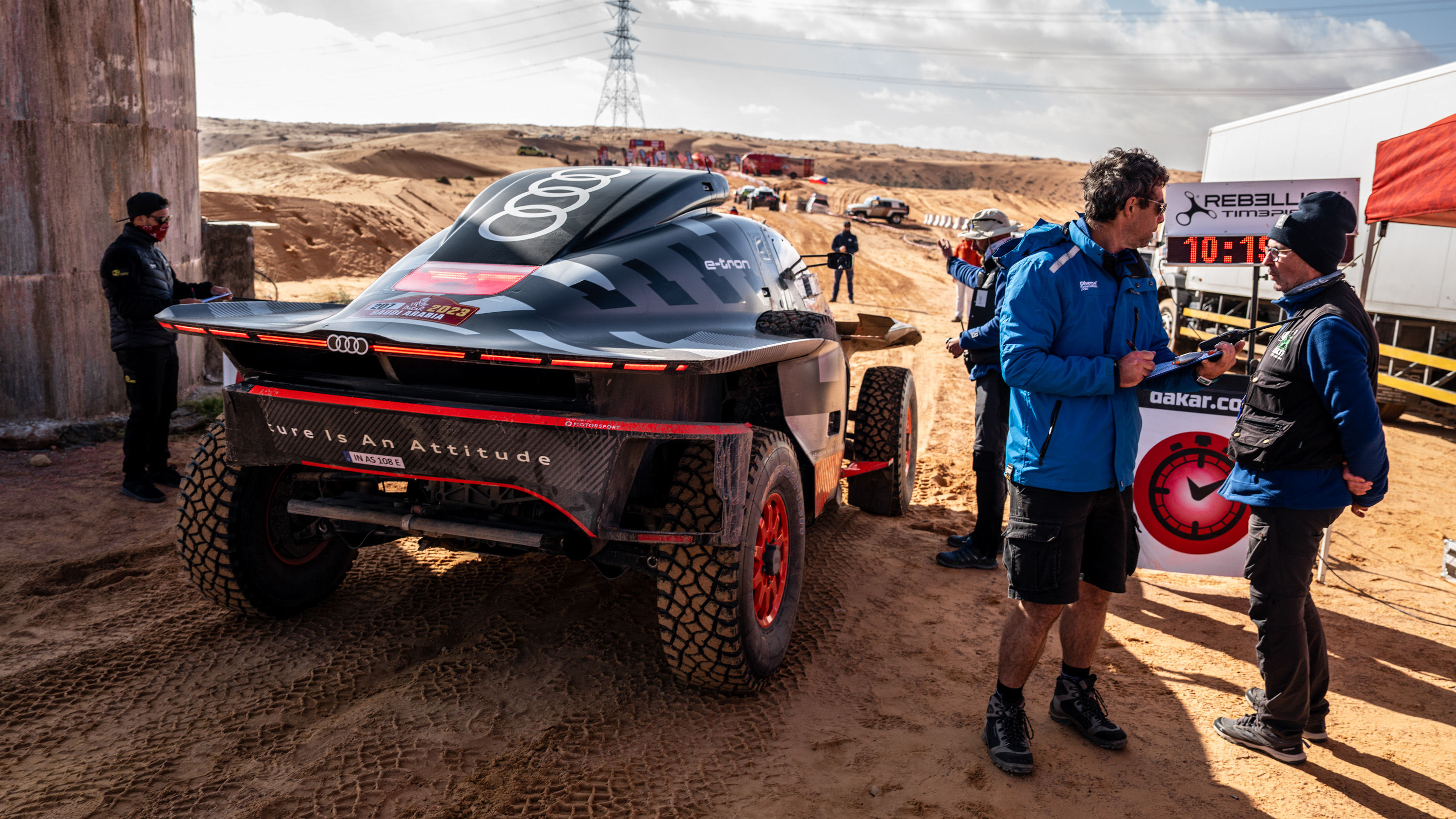 Audi RSQ e-tron Dakar Rally 2023