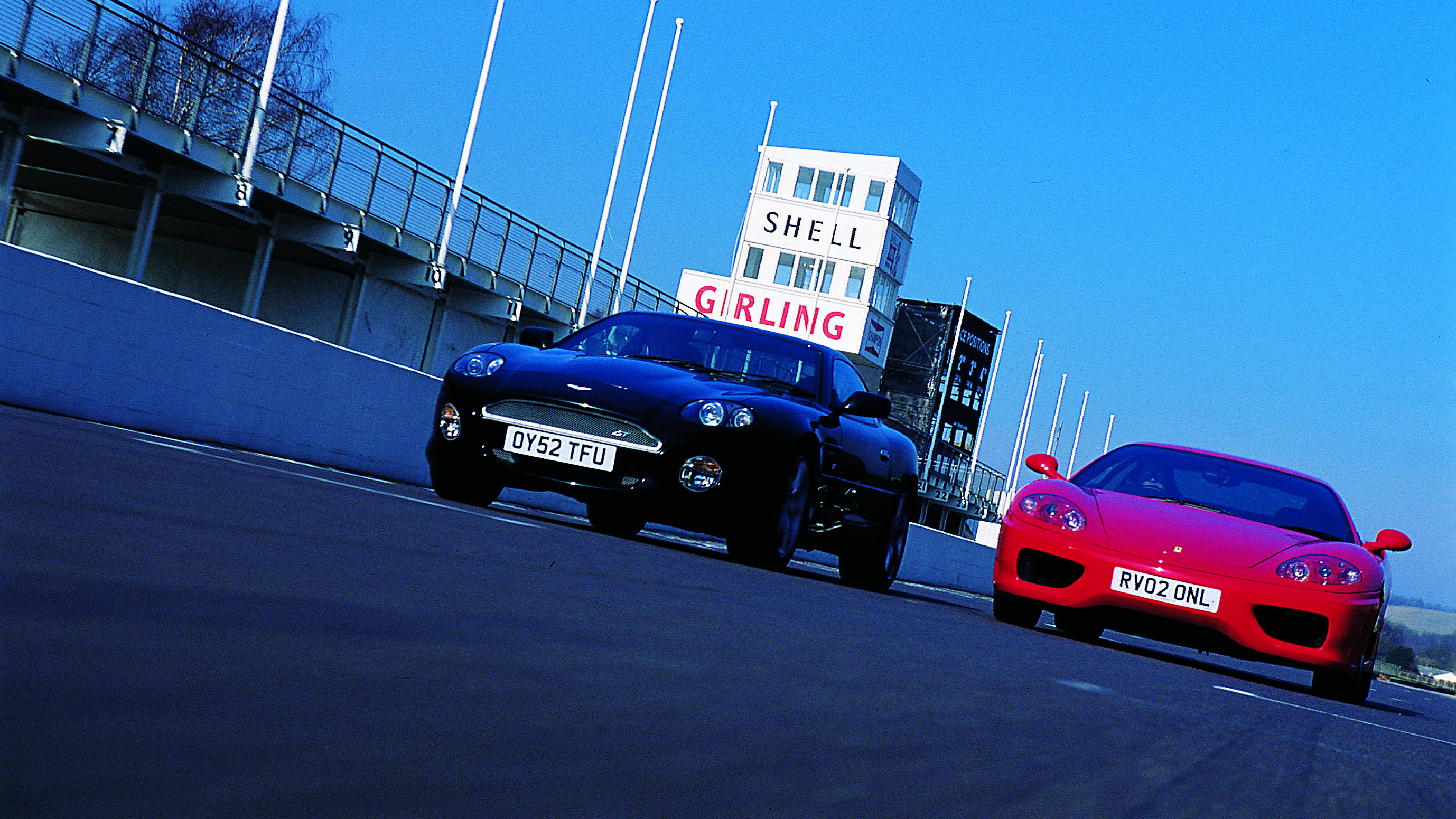 Aston Martin DB7 GT vs Ferrari 360 Modena Top Gear