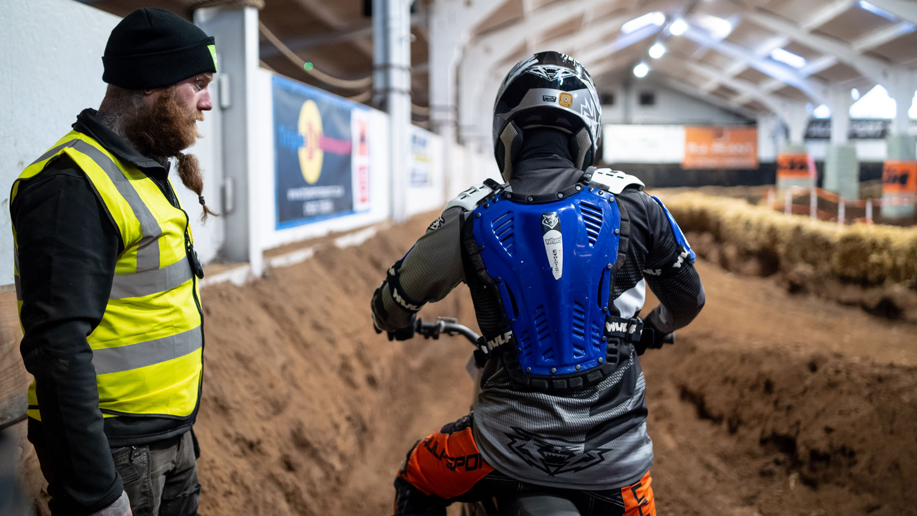 England’s first fully electric indoor motocross track is here