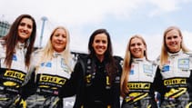 Celia Martin, Pippa Mann, Fabienne Wohlwend and Beitske Visser