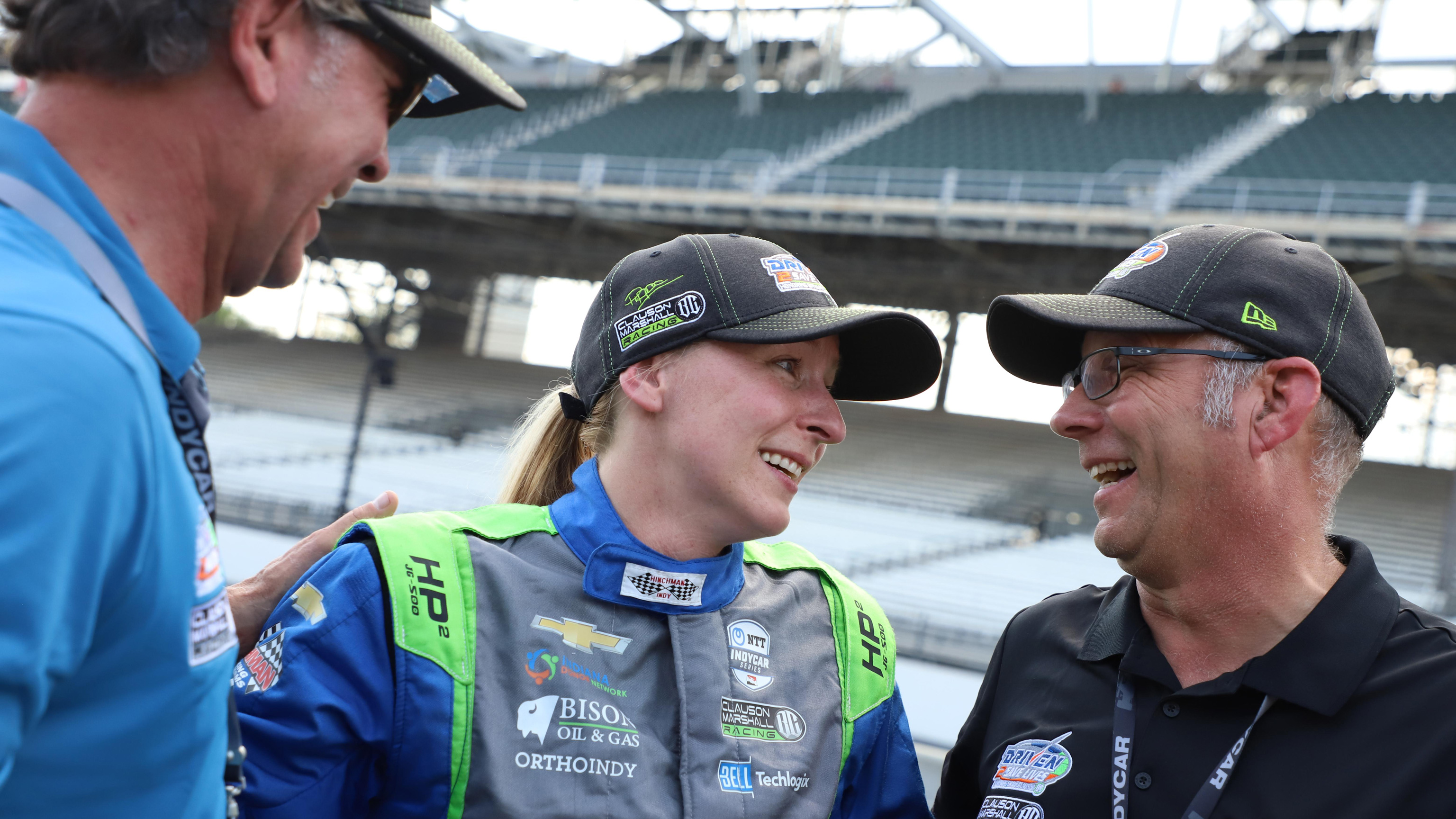 Pippa Mann Indy 500 2019 Tim Clauson