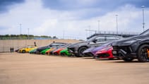 Lamborghini 60th anniversary Silverstone UK 2023