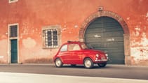 Fiat 500 in Lucca Top Gear