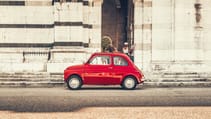 Fiat 500 in Lucca Top Gear