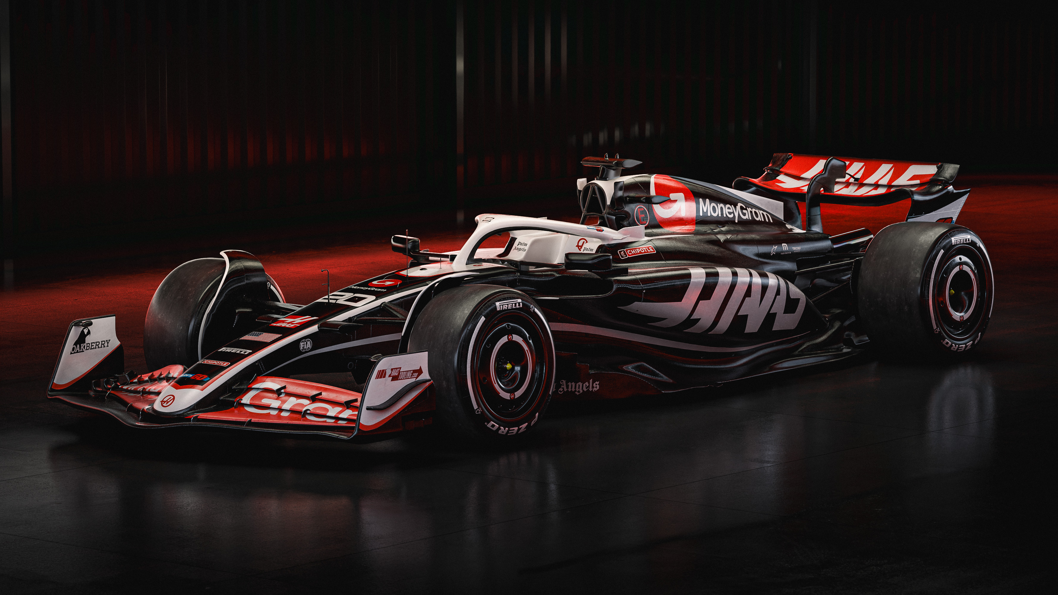 Haas VF-24 F1 car 2024