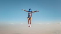 Lewis Hamilton skydiving