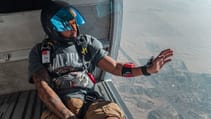 Lewis Hamilton skydiving