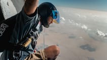 Lewis Hamilton skydiving