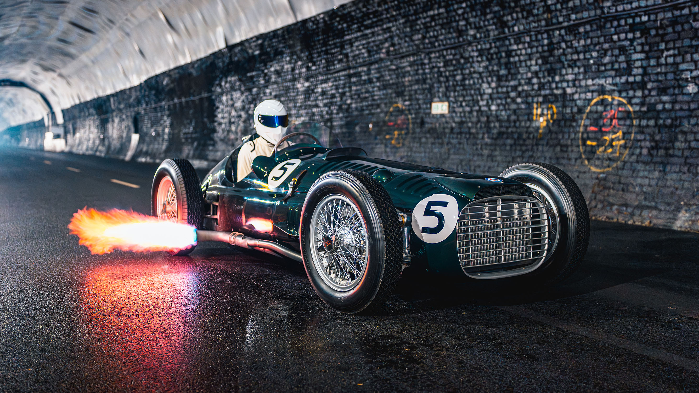 The Stig BRM P15 Top Gear Tunnel Run