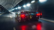 Aston Martin Valkyrie AMR Pro Top Gear Tunnel Run 2024