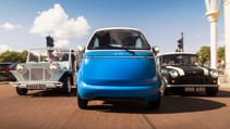Moke, Microlino, Mini Cooper van