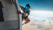 Lewis Hamilton skydiving