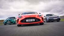 Aston Martin Vantage, Porsche 911 GTS, BMW M4 CS