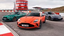 Aston Martin Vantage, Porsche 911 GTS, BMW M4 CS
