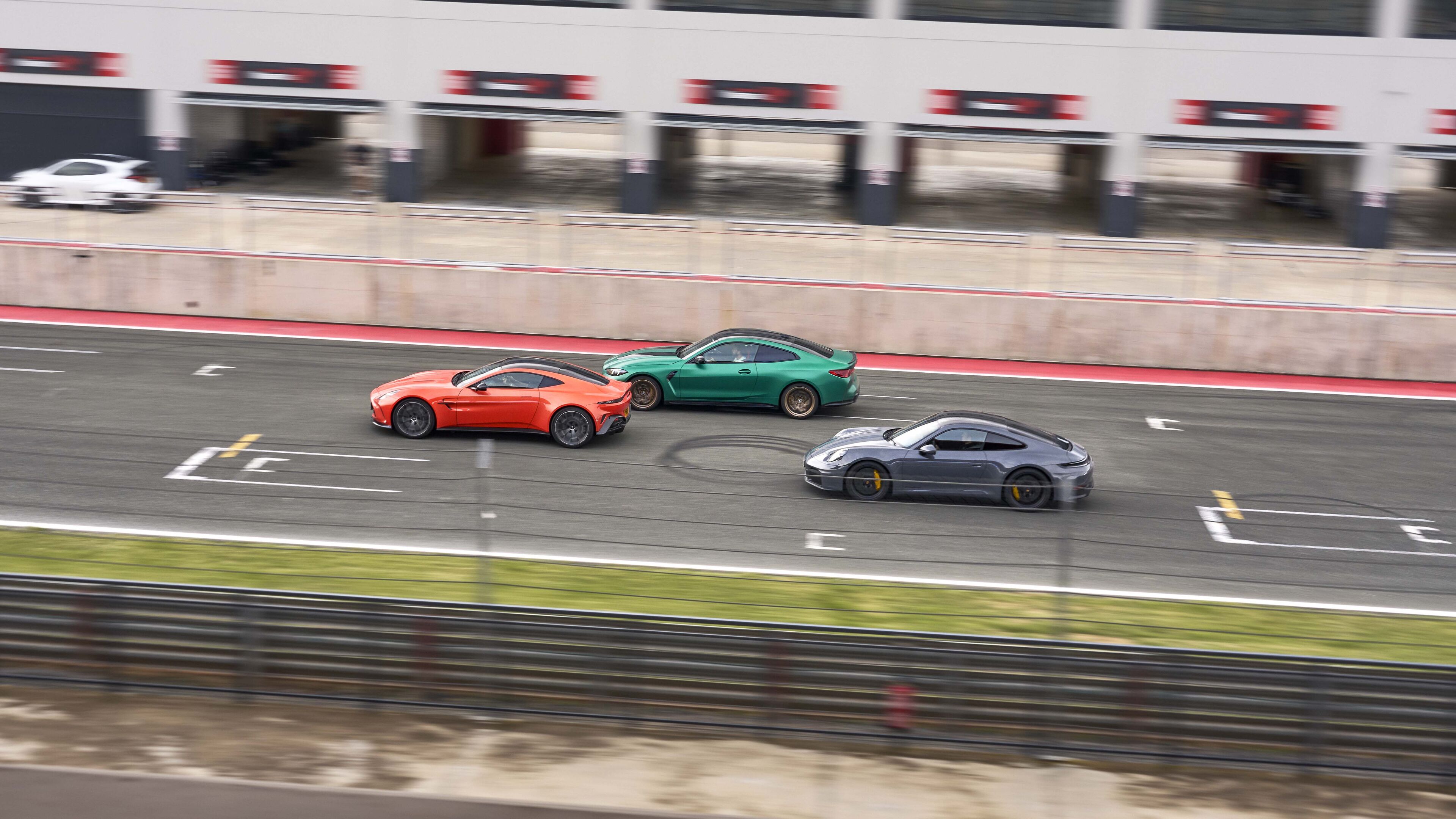 Aston Martin Vantage, Porsche 911 GTS, BMW M4 CS