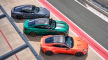 Aston Martin Vantage, Porsche 911 GTS, BMW M4 CS