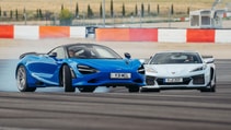 McLaren 750S vs Corvette Z06