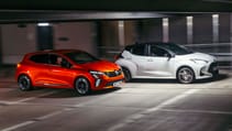 Renault Clio E-Tech Techno, Toyota Yaris GR Sport