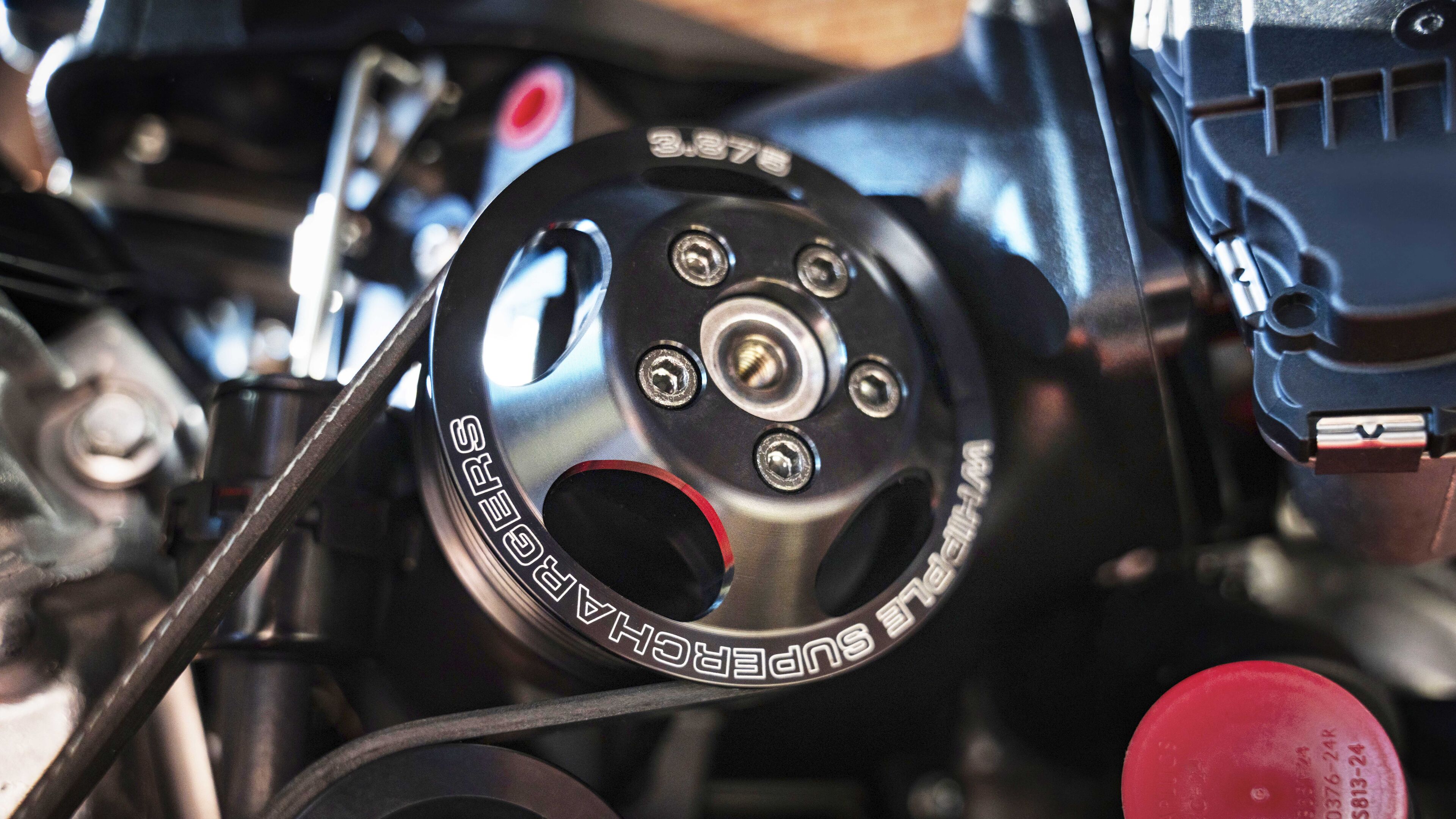 Ford Performance 5.0L Supercharged Coyote engine