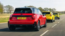 Fiat Panda, Renault 5, Mini Cooper E