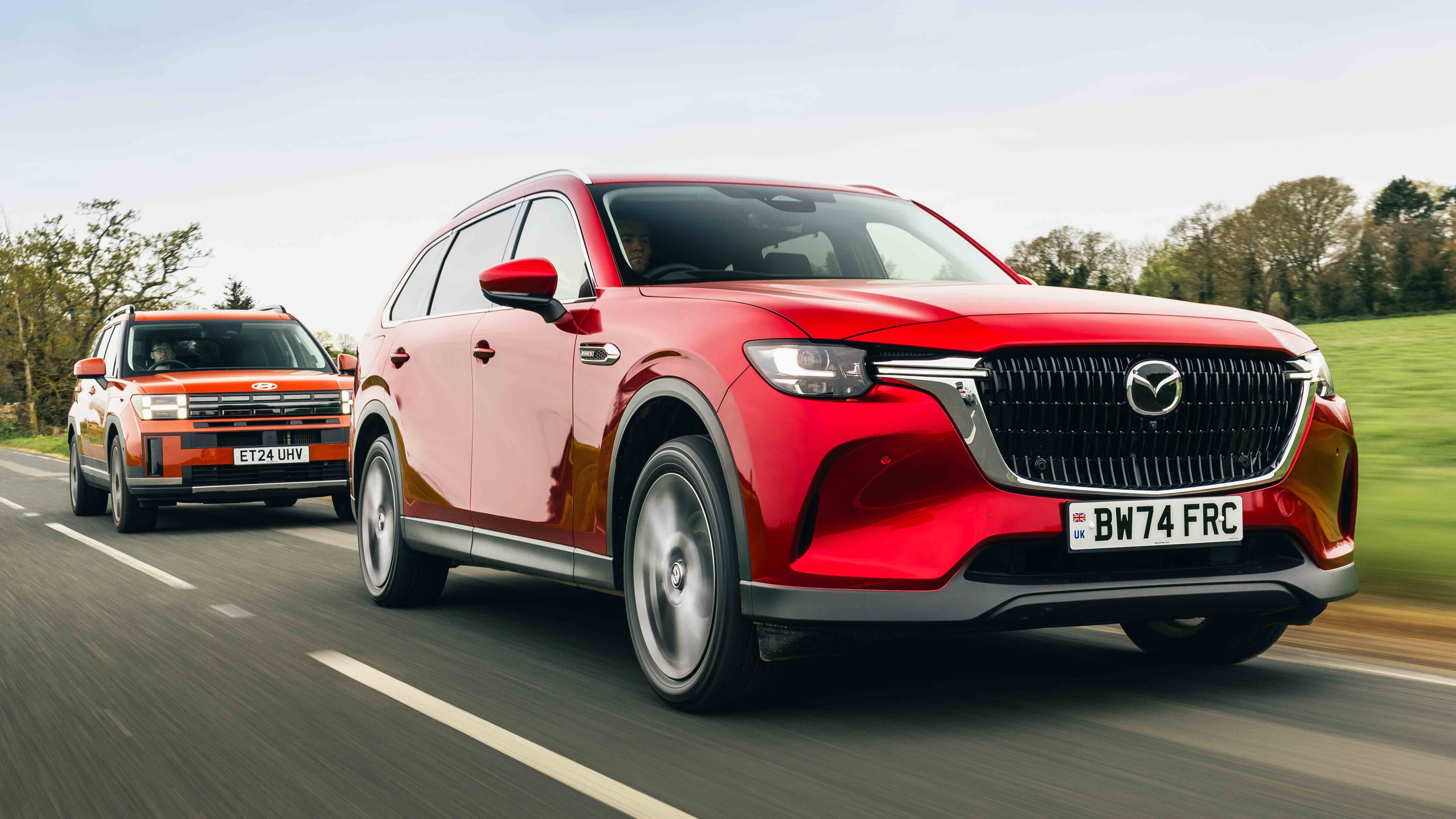 Hyundai Santa Fe, Mazda CX-80