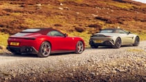 Aston Martin Vantage Roadster, Ferrari Roma Spider