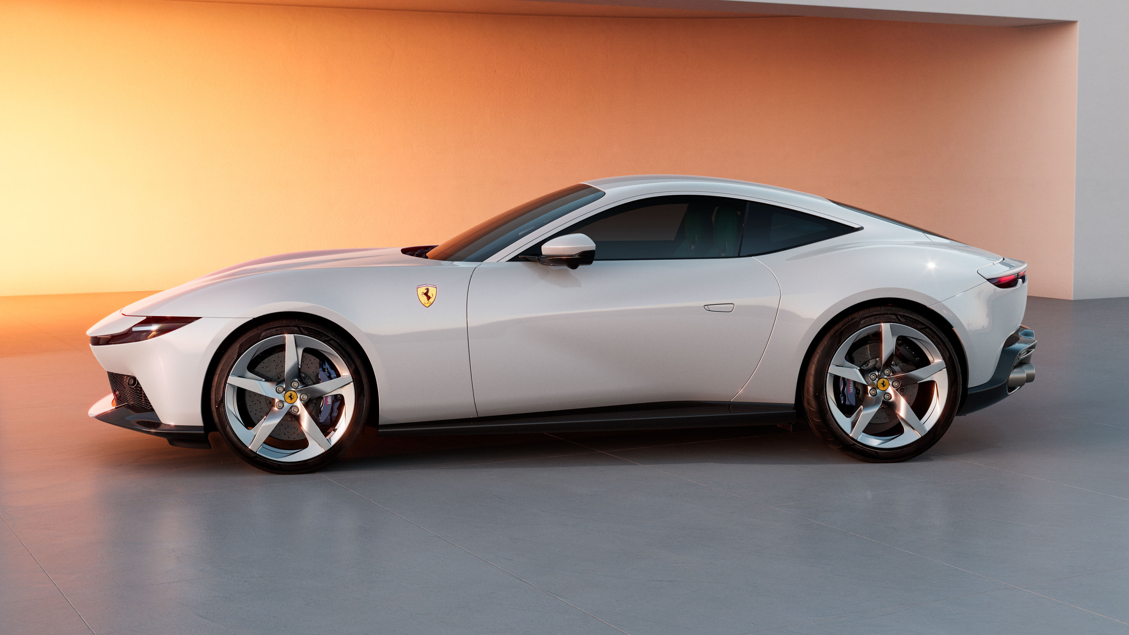 Ferrari Amalfi white 2025