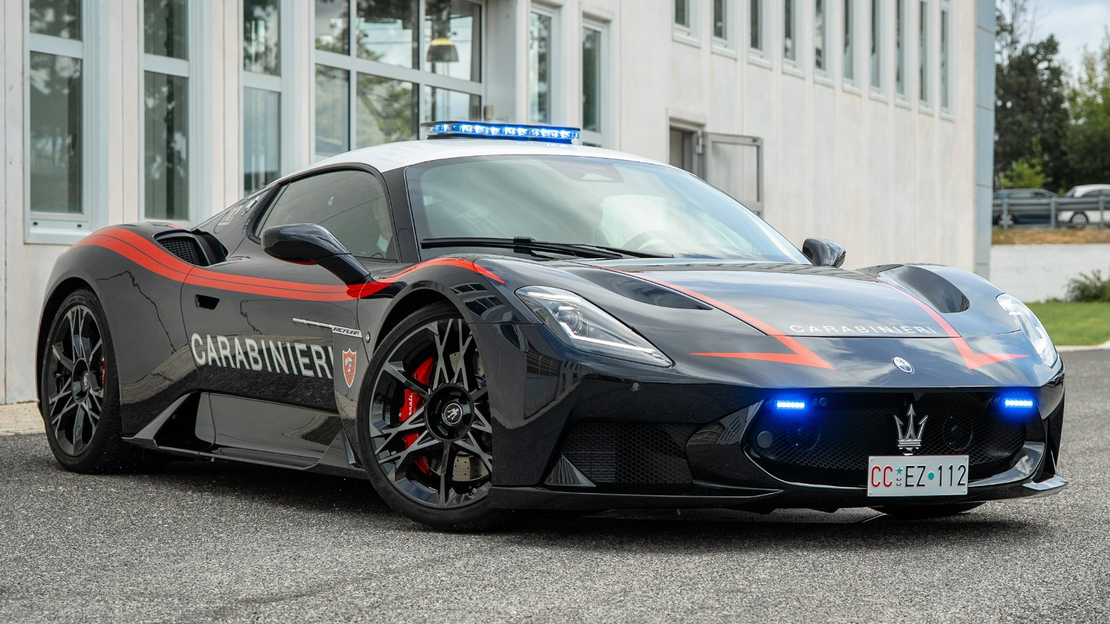 Maserati MCPura Carabinieri Top Gear