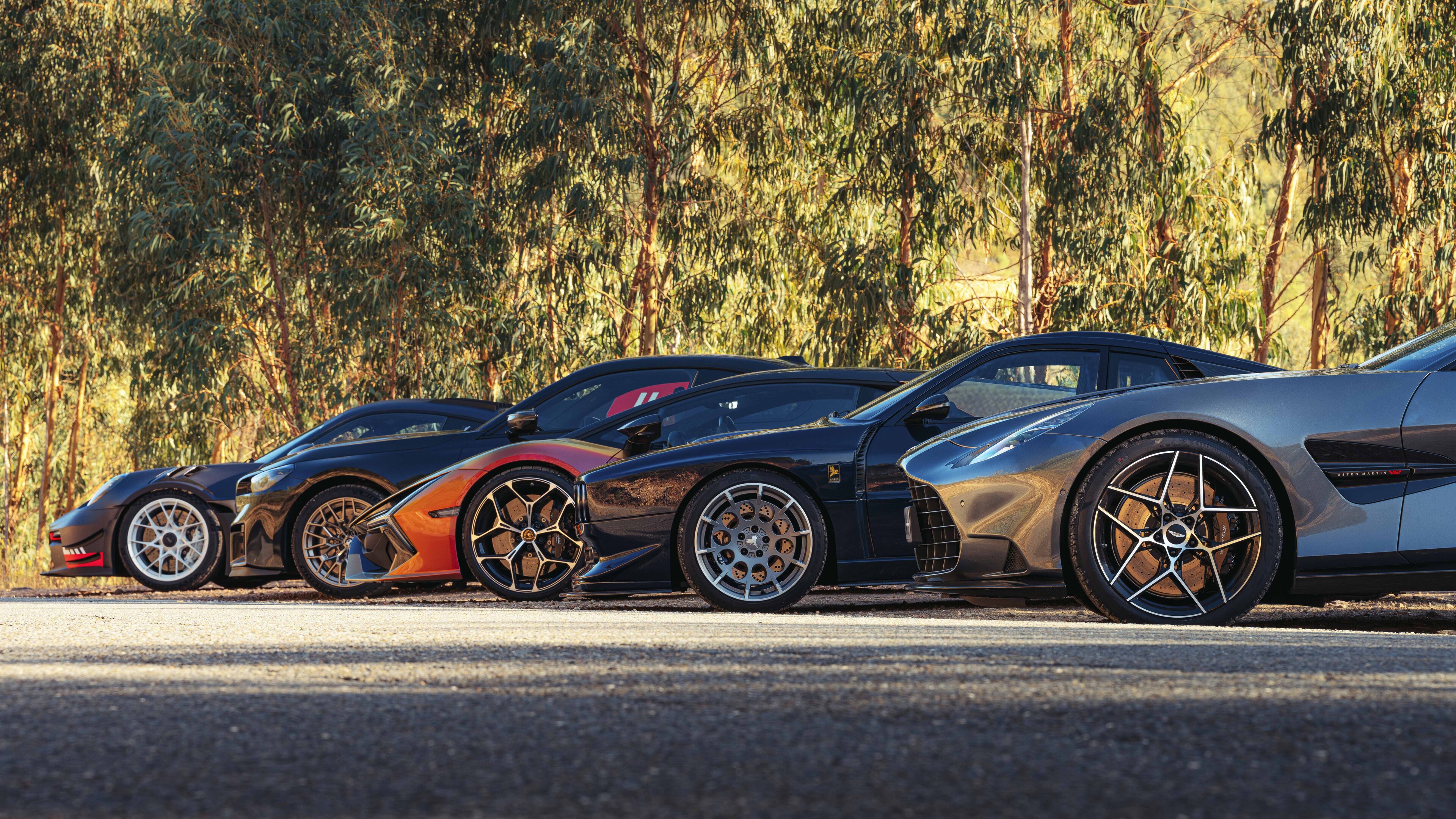 Kimera Evo37, Lamborghini Revuelto, Porsche 911 GT3 RS Manthey, Aston Martin Vanquish, BMW M2 CS