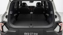 Kia EV2 GT-line boot interior