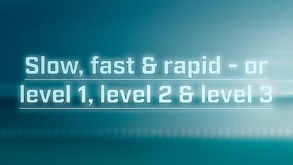 Slow, fast and rapid – or level 1, level 2, level 3 charging