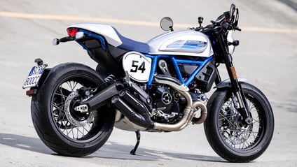 A motorbike. Duh