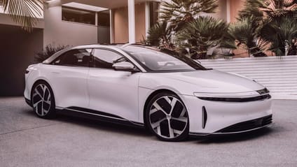 This is the production version of the 1,080bhp Lucid Air EV