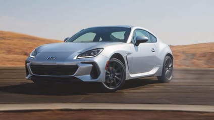 Happy days: the new Subaru BRZ is a 228bhp RWD coupe