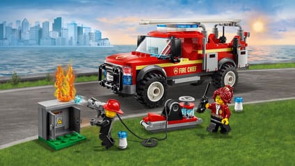 Lego City Range Fire chief response truck