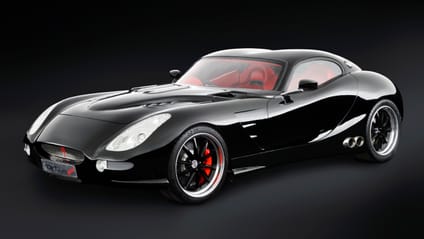 Trident Iceni supercar black front quarter