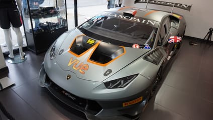 Lamborghini Huracán Super Trofeo race car front